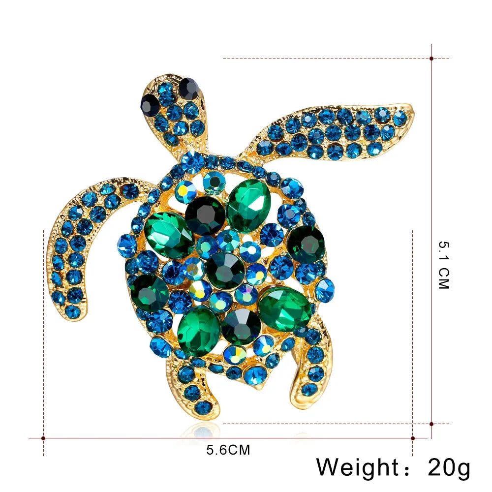 Enamel Animal Brooches for Women Peacock Bee Butterfly Hedgehog Owl Flamingo Parrot Crystal Brooch Pins Party Jewelry